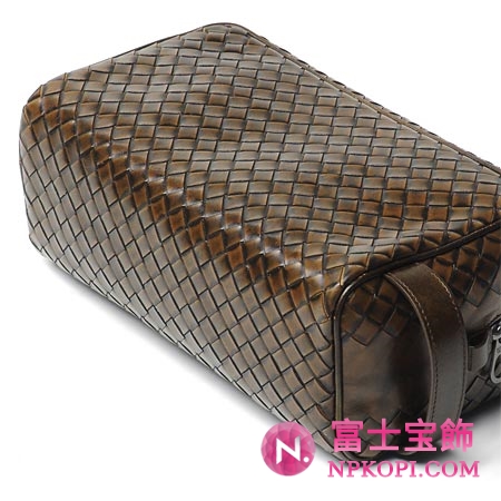 ボッテガヴェネタ/BOTTEGA VENETA/トラベルポーチ/ウッドブラウン244706 v0411 2512